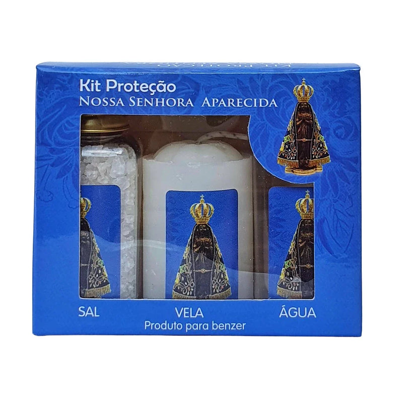 Kit Proteção Água Sal Grosso - Santos